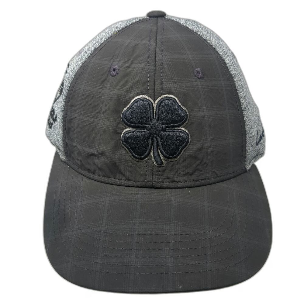Black Clover Baseball Cap Gray XL Topgolf Las Vegas Live Lucky Memory Fit Hat
